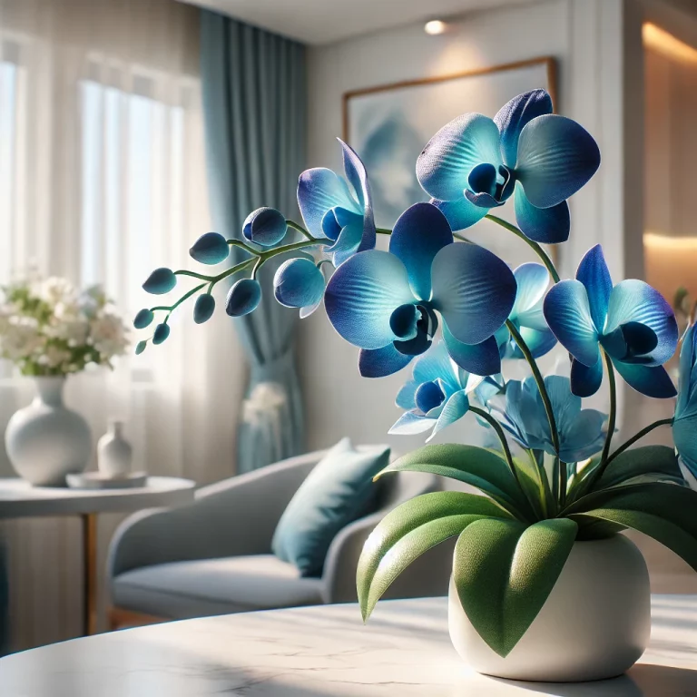 Orquídea Azul Artificial Como Fazer